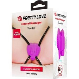 Pretty love Masajeador Clítoris Heartbeat 10 Modos Morado 1ud