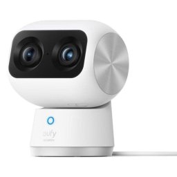 Eufy Security Indoor CAM S350 Cámara de Seguridad Doble con Resolución 4K UHD Zoom de 8X