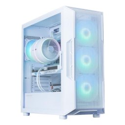 Torre ATX Zalman i3 NEO ARGB V2 Blanca con 4 ventiladores y ventana lateral