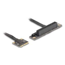 Adaptador Delock 81295 Mini PCI Express a PCIe 3.0 x8 20 cm negro
