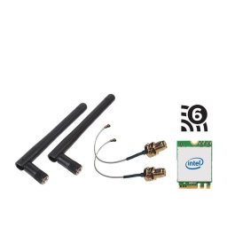 Tarjeta de Red Shuttle WLN-M3 PCI Express 2400 Mbit/s Wi-Fi 6 Bluetooth 5.2
