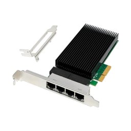 Tarjeta de Red MicroConnect MC-PCIEX4-I226-T4 PCIe 2.5GbE 4 Puertos Ethernet