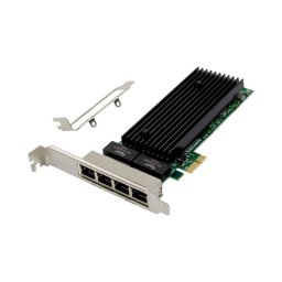 Tarjeta de Red MicroConnect MC-PCIEX1-82576-Q PCIe 4 Puertos Gigabit Bajo Perfil