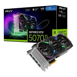 Tarjeta Gráfica PNY GeForce RTX 5070 Ti ARGB EPIC-X RGB 16GB GDDR7 Reflex 2 RTX AI DLSS4