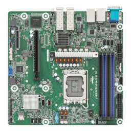 Placa Base AsRock EC262D4U2-2L2Q/E810 Intel C262 LGA 1700 DDR5 micro ATX ECC RAID Dual LAN IPMI