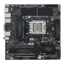 Placa Base ASUS PRO WS B850M-ACE SE B850 AM5 DDR5 Micro ATX 2.5GbE PCIe 5.0 RAID