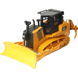 Tractor RC Carrera CAT D7E Bulldozer 1:24 Sonido LED Amarillo