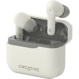 CREATIVE ZA+ CR - Auriculares, In-Ear, True Wireless, Bluetooth, Crema