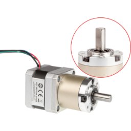 ACT MOTOR 17HS3404AG26.8 - Motor paso a paso del engranaje, 0.4A, 1:26.8, 7,5 Nm