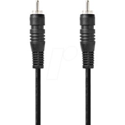 NEDIS N CAGB24170BK20 - Deze digitale audiokabel met RCA-connector is geschikt voor het