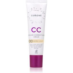 Cc Color Correcting Cream Crema Cc Para Unificar El Tono De La Piel Spf 20 Tono 00 Ultra Light (Warm) 30 Ml