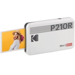 Impresora Fotográfica Bluetooth Kodak Mini 2 Retro portátil sin bordes