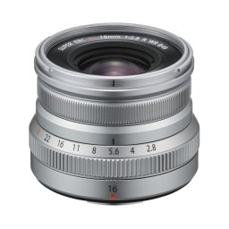 Objetivo Fujifilm FUJINON XF16mmF2.8 R WR Plata 10 elementos 8 grupos MILC