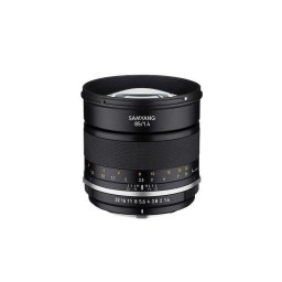 Objetivo Samyang MF 85mm F1.4 MK2 Manual Montura Micro Four Thirds Parasol Negro