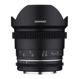 Objetivo Samyang VDSLR 14mm T3.1 MK2 Ultra Gran Angular Montura Canon EF Parasol Removible