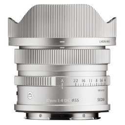 Objetivo Sigma 17mm F4 DG DN Contemporary Montura L Parasol Incluido Plata