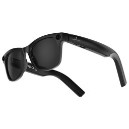 Astraux Sunlasses Vintage Gafas Inteligentes Cámara Integrada UV400 Negras
