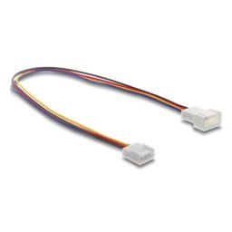 Cable extensión ventilador Delock 90871 4 pines 30 cm multicolor