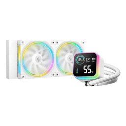Refrigeración Líquida DeepCool LQ240 White 240mm 2 Ventiladores RGB