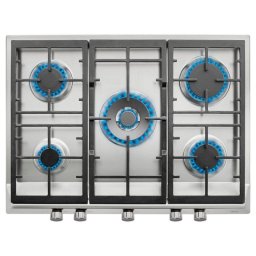 Teka EX 70.1 5G AI AL DR CI Placa de Gas 5 Zonas 68cm Acero Inoxidable