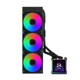 Refrigeración Líquida Lian-Li HydroShift II LCD-S 360 mm 3 Ventiladores RGB Pantalla IPS