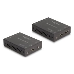 Extensor KVM Delock 65957 HDMI 4K 60Hz 70m PoC USB Cat6 Metal