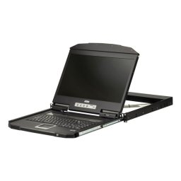 KVM Switch Aten CL3100NX consola rack 18,5" LCD Widescreen USB VGA 1U