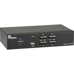 Switch KVM Intertech AS-41HUS 4K HDMI USB Audio 4 Puertos
