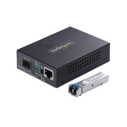 Tarjeta de Red StarTech MCM1110SMLC20 RJ45 a LC 2 Gbit/s 20 km Monomodo