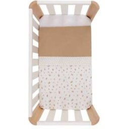 Funda Nórdica Minicuna 70x77x1cm Senda Beige Cambrass
