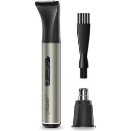 Trimmer Maestro MR-666 Precisión Inalámbrico 4 Niveles USB Negro Plata