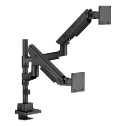 Icy Box IB-MS702-T Soporte Monitor de Mesa 2 Monitores 24 a 57" VESA 75x75 a 100x100 Máx 27kg