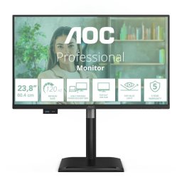 Monitor AOC 24P4CV 24" FullHD 120Hz IPS Docking USB-C Altura Ajustable