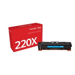 Cartucho de tóner Xerox Everyday HP 220X Cian Alta Capacidad 5500 páginas