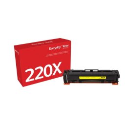 Cartucho de tóner Xerox Everyday HP 220X Amarillo alta capacidad 5500 páginas