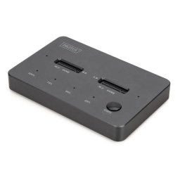 Base de conexión SSD Digitus DA-71545-1 M.2 NVMe/SATA USB-C clonación offline