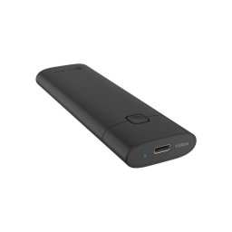 Caja externa SSD Icy Box Spade Case 1806 M.2 NVMe Aluminio Negro USB-C Hot-Swap