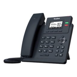 Teléfono IP Yealink SIP-T31W WiFi 2 líneas pantalla LCD gris