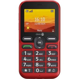 Móvil básico Doro Leva L10 4G 2,4" 2MP Rojo SIM única