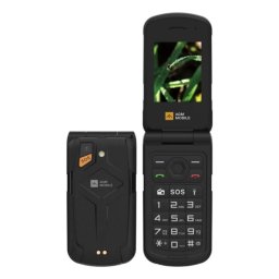 Móvil básico AGM M10 resistente Dual SIM 2.4" Bluetooth IP68/IP69 Negro
