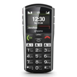 Móvil Emporia SIMPLICITY-LTE 4G IP54 Bluetooth Radio FM Negro Plata