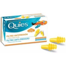Quies Tapones Para Los Oídos Con Filtro Antipresión x2