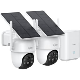 AOSU C9C-2H - Sistema de cámara de seguridad, WLAN, exterior, incl. Base + pan