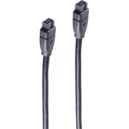 SHIVERPEAKS SHVP BS77302 - FireWire B enchufe de 9 clavijas / enchufe de 9 clavijas 1,8m