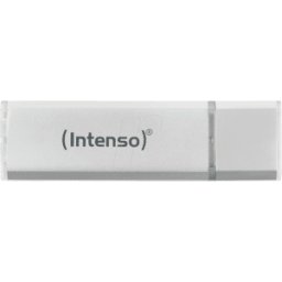 INTENSO 3521482 - Memoria USB, USB 2.0, 32 GB, aluminio Line plateada