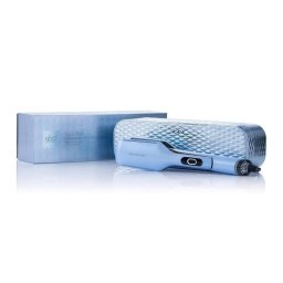 Plancha de pelo ghd Duet Style Iced Luxe Air-Fusion 2 en 1 Azul Gélido Cofre