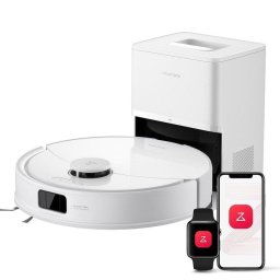 Robot Aspirador y Fregasuelos Roborock Q10 Pf+ con Autovaciado Navegación LiDAR 10.000 Pa