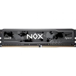 Memoria RAM Apacer NOX 16GB 1x16GB DDR5 6000MHz CL38 Intel XMP Negro