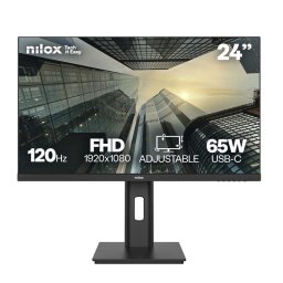 Monitor Nilox NXM24REG12065 24" Full HD 120Hz IPS USB-C Ajuste de altura