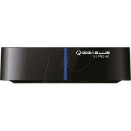 GIGABLUE GBL UHD-TV/008 - Receptor, 1x sintonizador DVB-S2X FBC, 4K + WLAN
